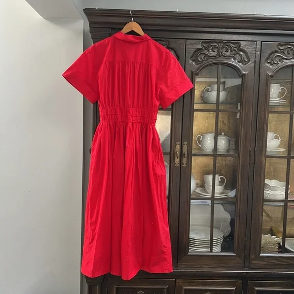 J.Crew ElenaRed Shirtdress